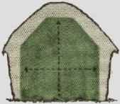 The inside of the haystack will not be contaminated