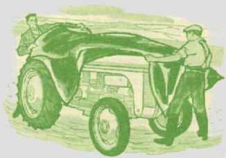 Cover farm machinery