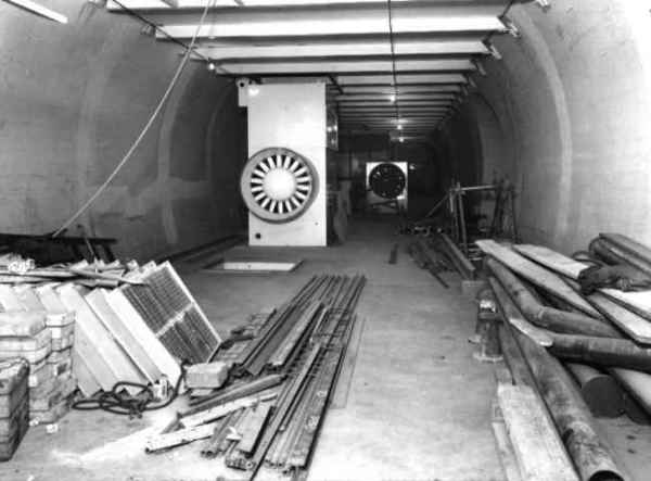 AT 7 View from Shaft 5 end - April 1958